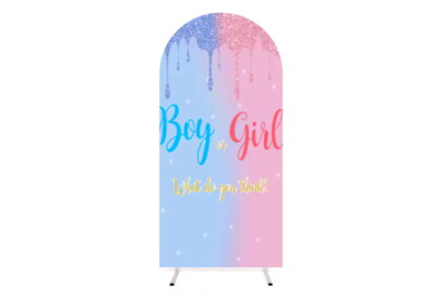 Backdrop Boy Girl Long - 01