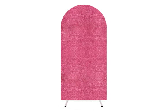 Backdrop Rose Paillette Uni Long - 01