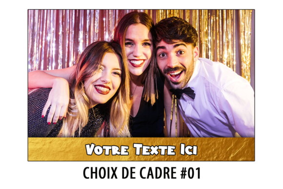 Cadre PhotoBooth - Borne Selfie - 01