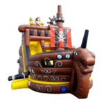 Château Gonflable Bateau Pirate - 01