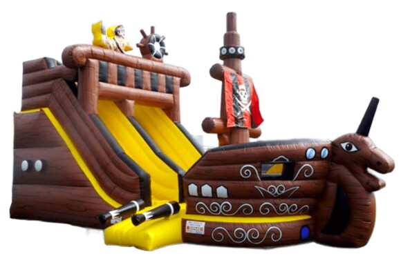 Château Gonflable Bateau Pirate - 05
