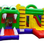 Château Gonflable Crocodile - 01