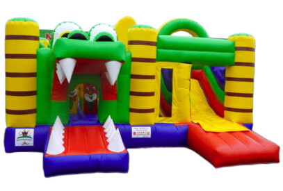 Château Gonflable Crocodile - 01