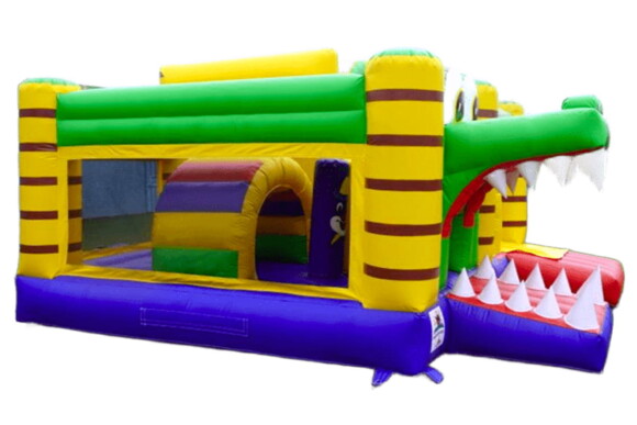 Château Gonflable Crocodile - 02