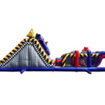 Château Gonflable Parcours - Course Automobile - 04