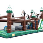 Château Gonflable Parcours Hiver - 06