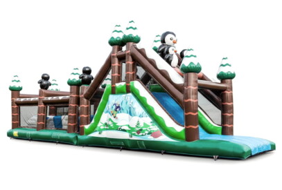 Château Gonflable Parcours Hiver - 07