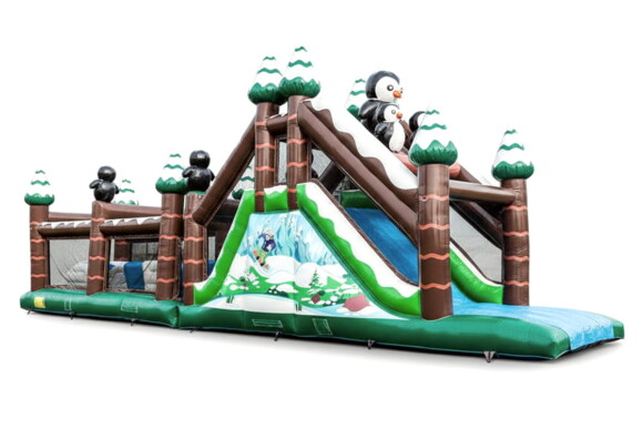 Château Gonflable Parcours Hiver - 07