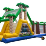 Château Gonflable Parcours - Palmiers - 01