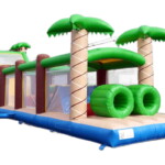 Château Gonflable Parcours - Palmiers - 02