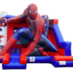 Château Gonflable Spiderman - 01