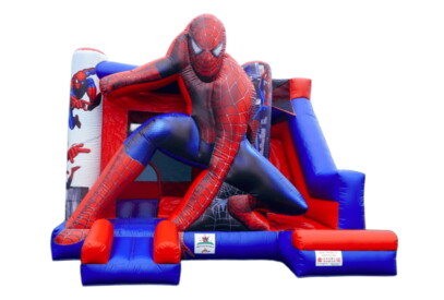 Château Gonflable Spiderman - 01