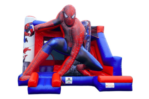 Château Gonflable Spiderman - 01