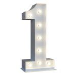 Chiffre 1 Lumineux XXL - 01