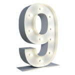 Chiffre 9 Lumineux XXL - 01