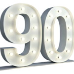 Chiffre 90 Lumineux XXL - 01