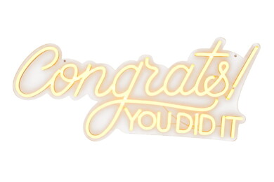 Néon Congrats You Did It - 01