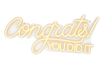 Néon Congrats You Did It - 01