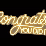 Néon Congrats You Did It - 02