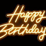 Néon Happy Birthday - 02