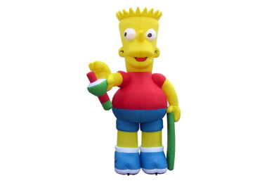 Personnage Gonflable - Bart Simpson