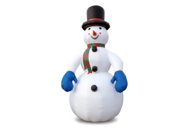Personnage Gonflable - Bonhomme de Neige 01