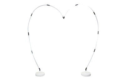 Structure Arche Cœur - Backdrop ou Ballons 01