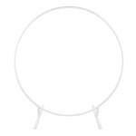 Structure Ronde Blanche - Backdrop ou Ballons 01