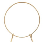 Structure Ronde Or - Backdrop ou Ballons 01