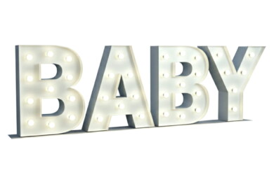 Texte Baby Lumineux XXL - 01