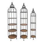 Tourelle Vintage - Métal et Bois - 01